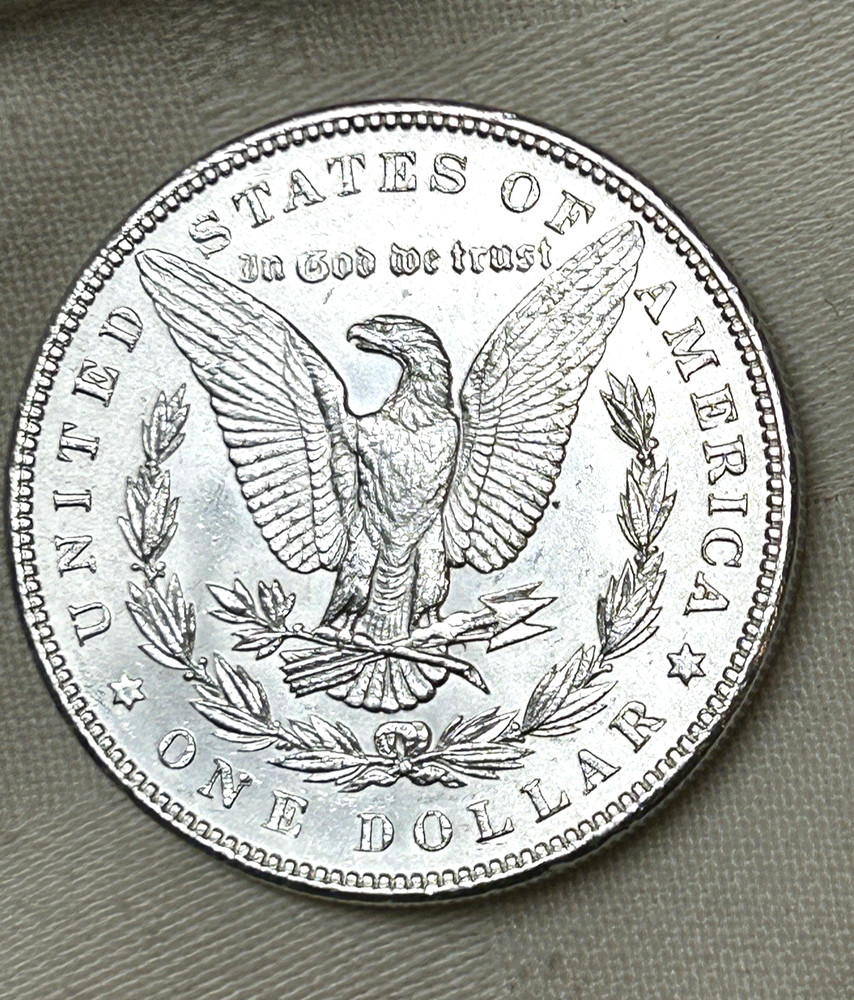 1890 P Morgan Silver Dollar
