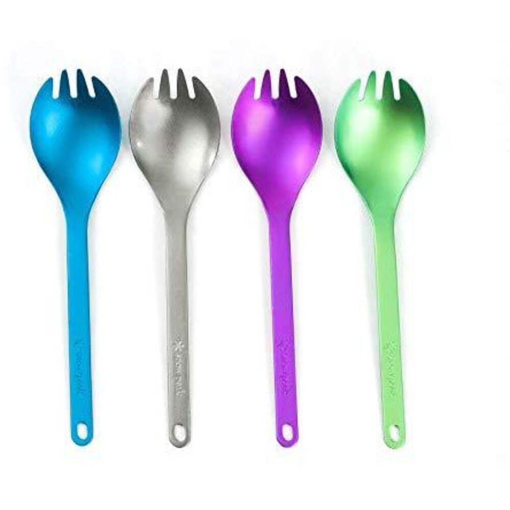 Snow Peak Titanium Spork - Camp Cookware, Hiking, Backpacking