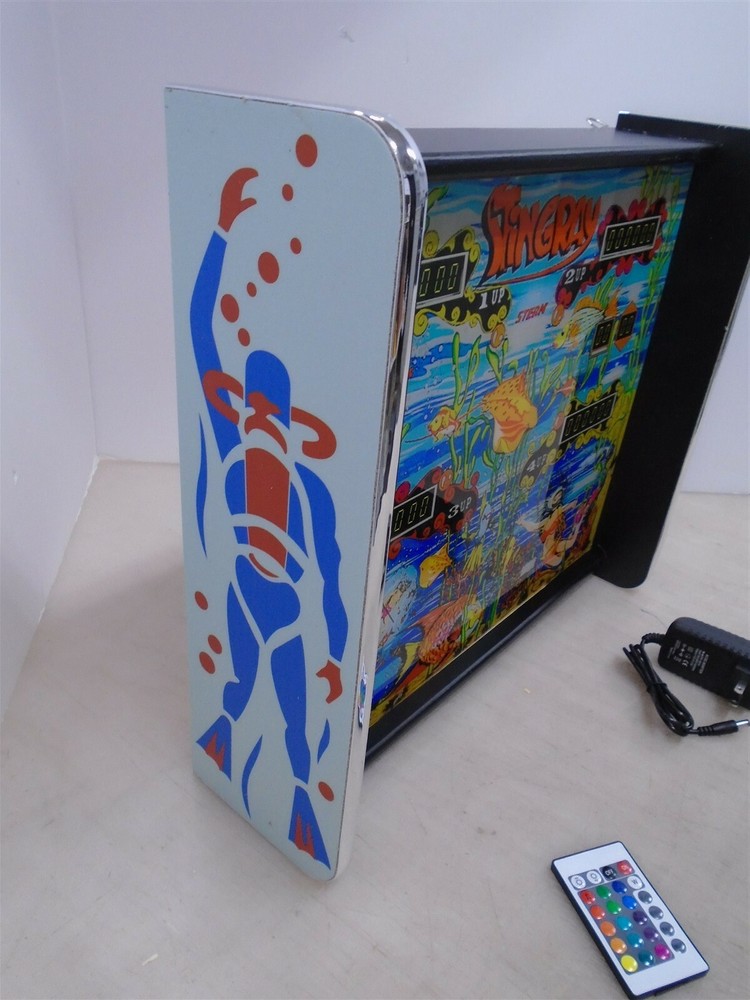 Stern Stingray Pinball Head LED Display light box