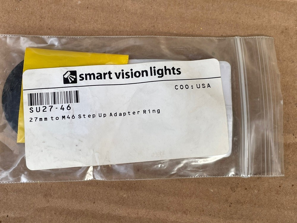 Smart Vision Light Step Up Thread Adapter to Mount Ring Light to Camera, M27-M46