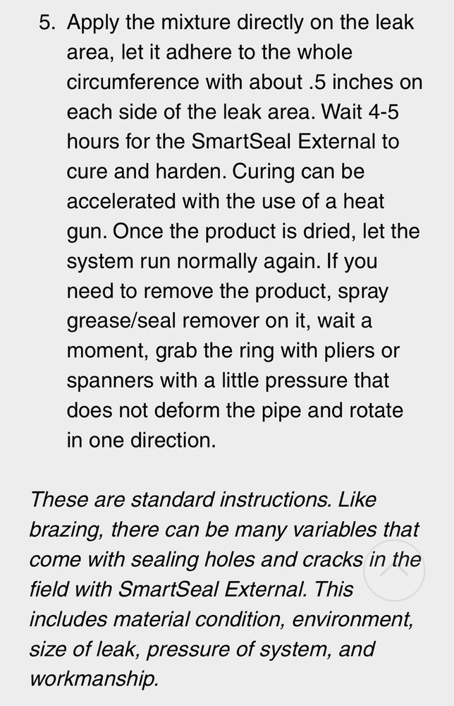 COOL AIR AC SMART SEAL EXTERNAL #210