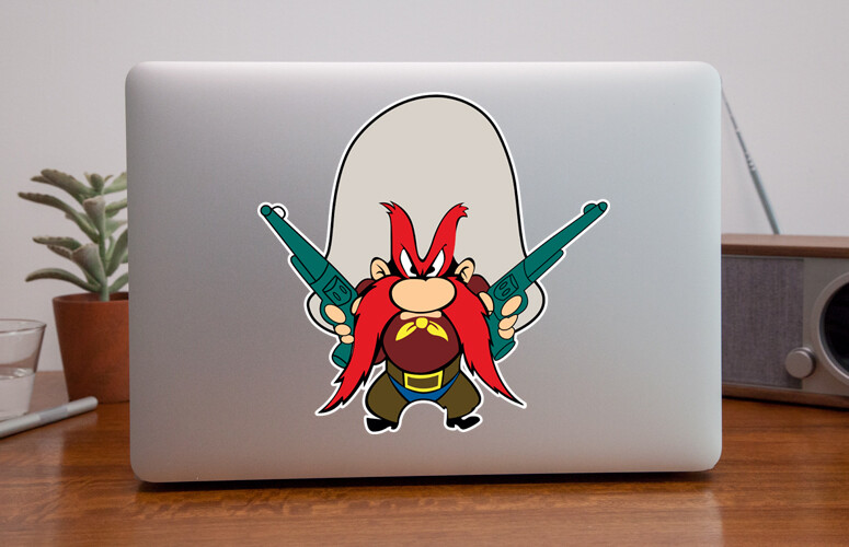 Yosemite Sam Sticker / Vinyl Decal | 10 Sizes!! with TRACKING