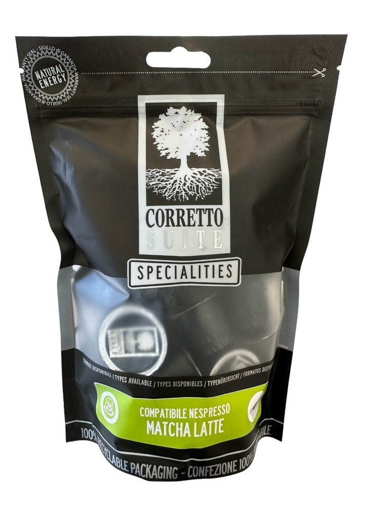 100 pods compatible Nespresso Matcha Latte Tea