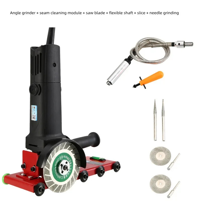 Ceramic Tile Seam Cleaning Machine Moving Wall Tile Cutting Tile Seam Hook
