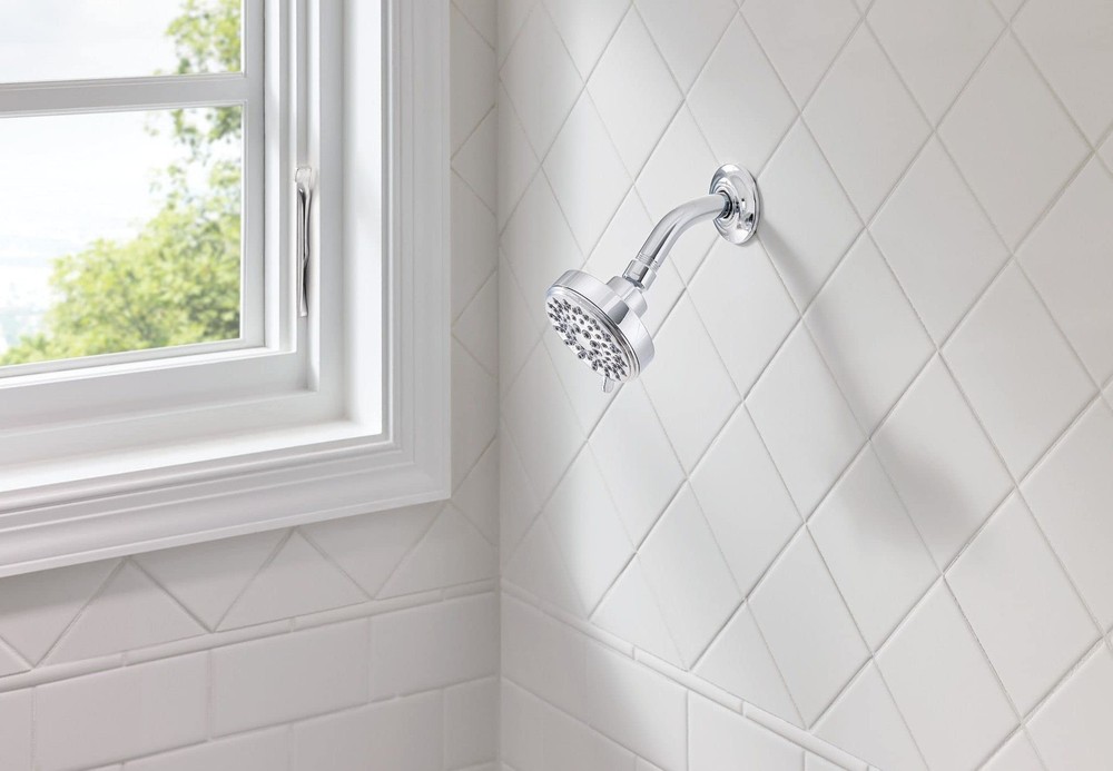 Moen Ignite Chrome Five-function Shower Head With 2.5 GPM Pack of 1,