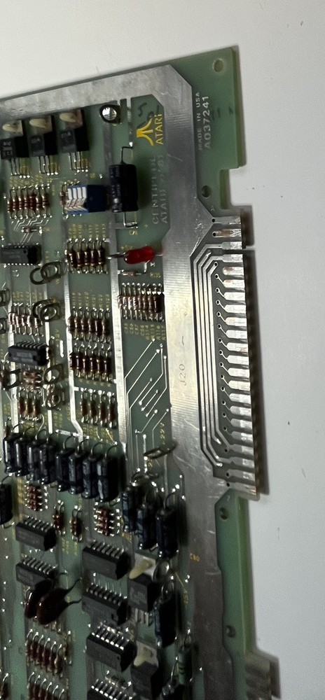 Working Atari Centipede Video Arcade Game PCB Board- Serviced, Repaired, Tested