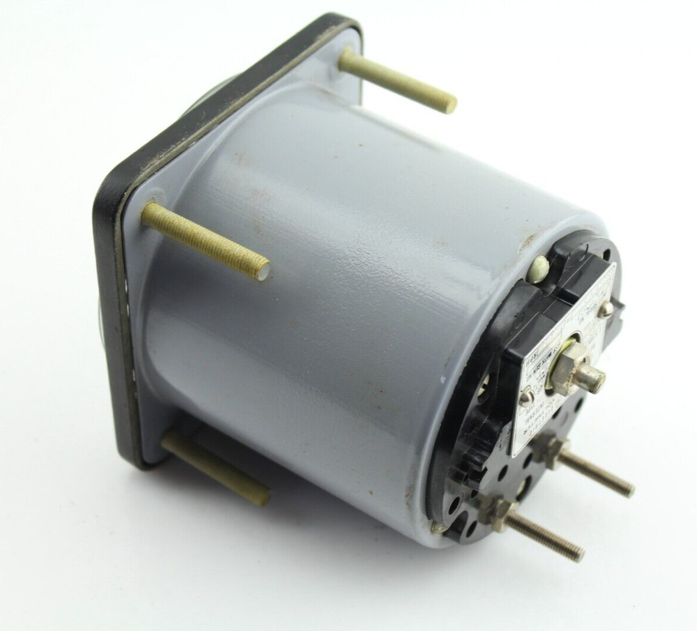 NOS Qty 1 GE Type DB-18SYU Panel Meter Tachometer Voltmeter Degrees Per Second