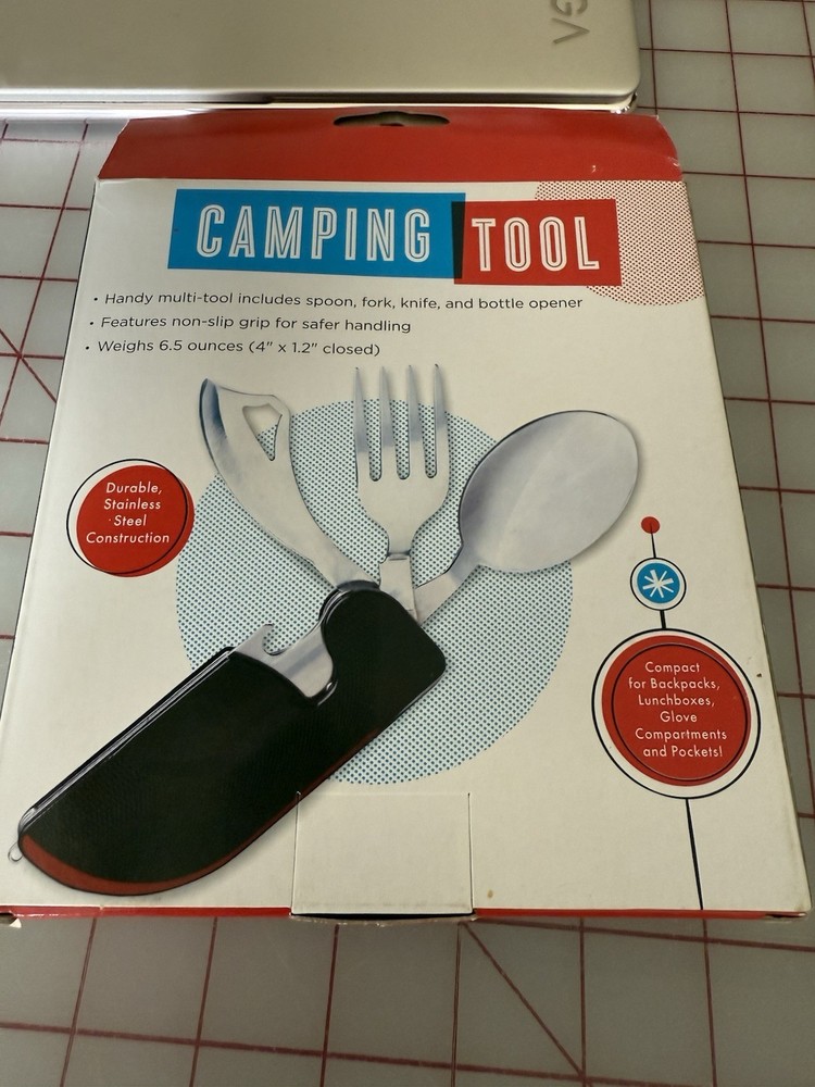 New Camping Utensil Set (Fork Knife Spoon)