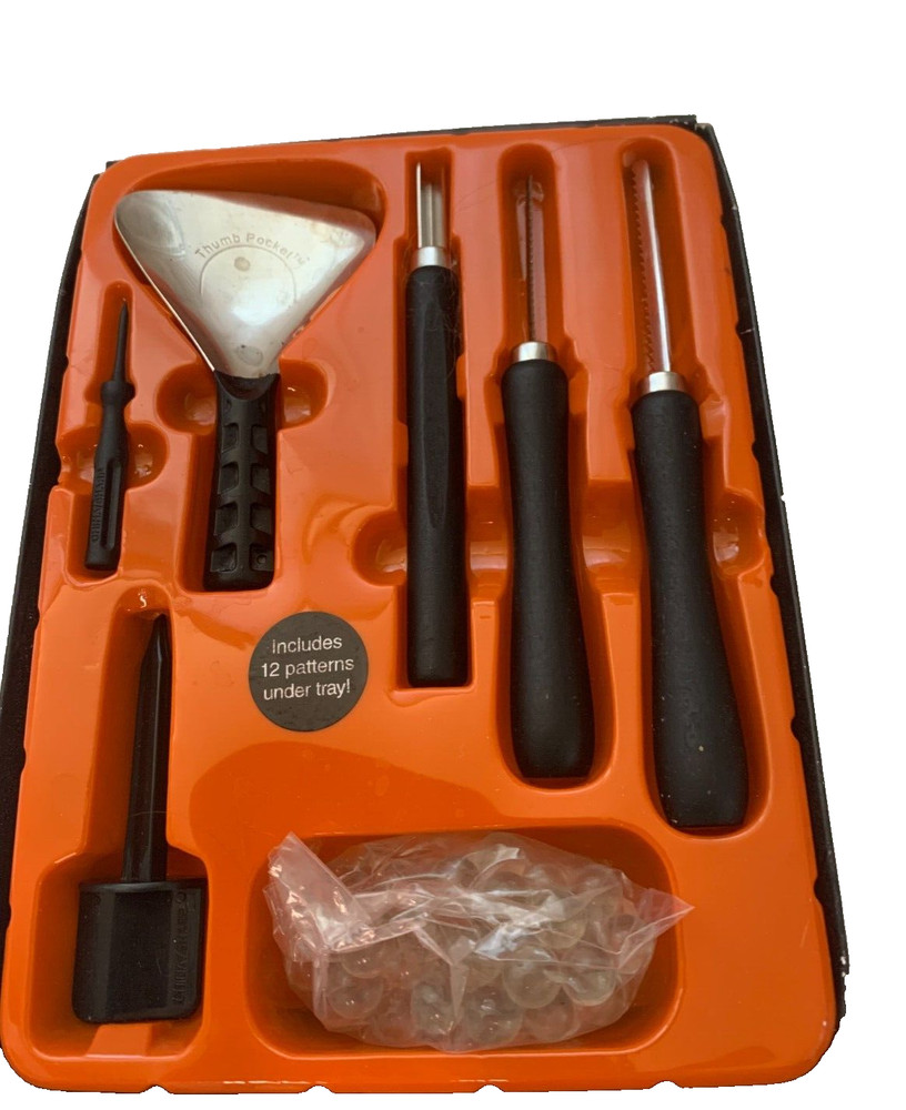 Pumpkin Carving Tools Halloween Boxed Patterns Are Missing