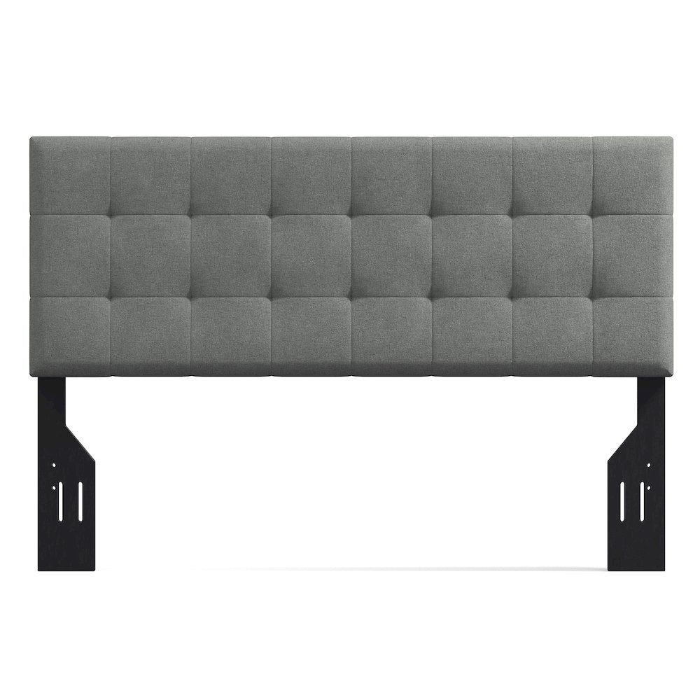 Upholstered Headboard Queen Stone