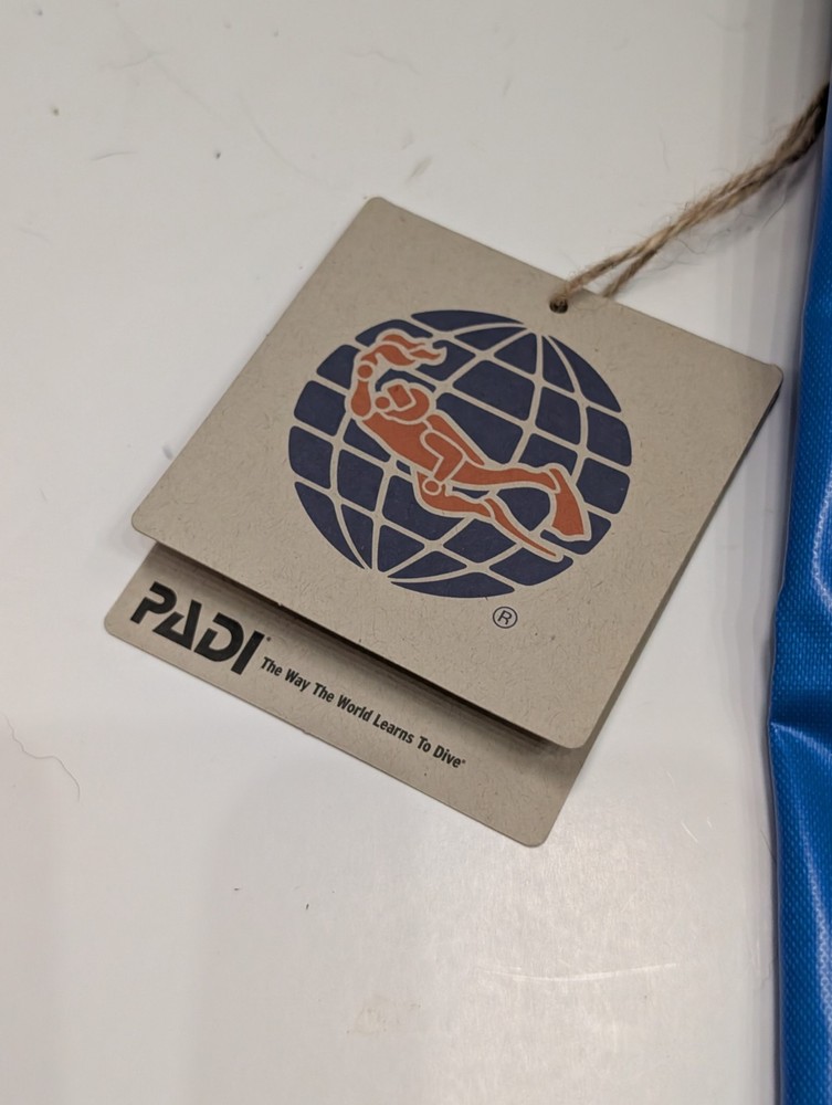 NWT Padi Blue Dry Bag