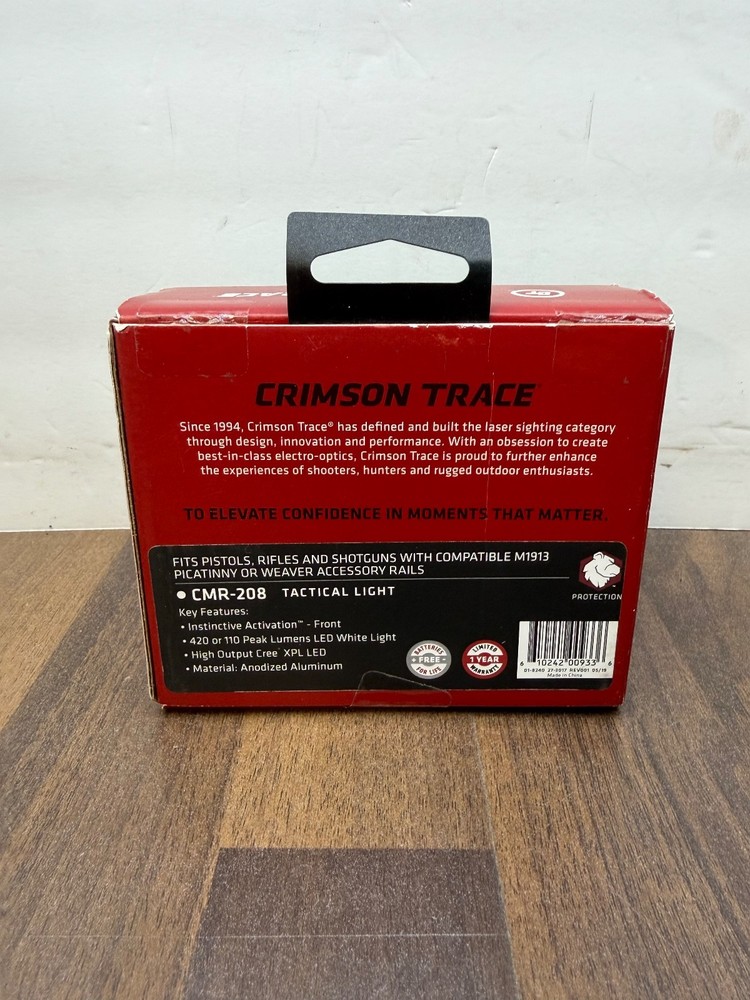 Crimson Trace CMR-208 Rail Master Universal Tactical Light