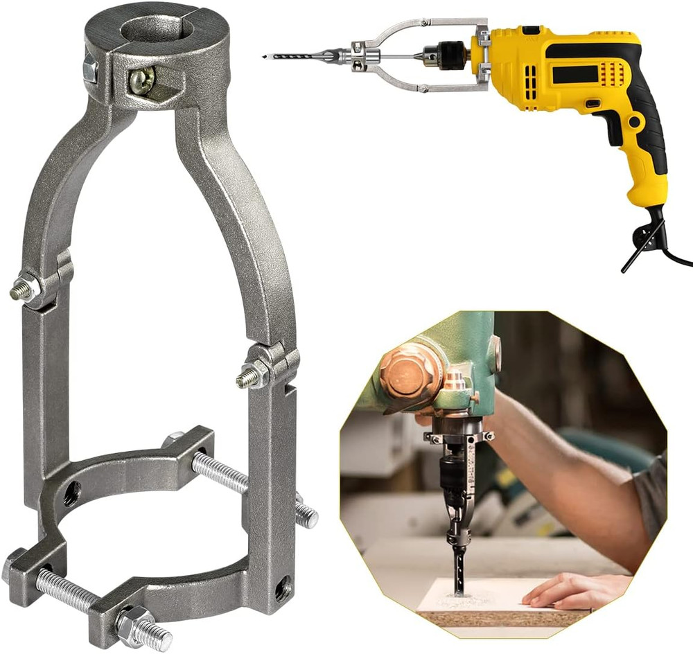 Square Hole Drill Bit Adapter for Easy Installation and Disassembly Mortising...