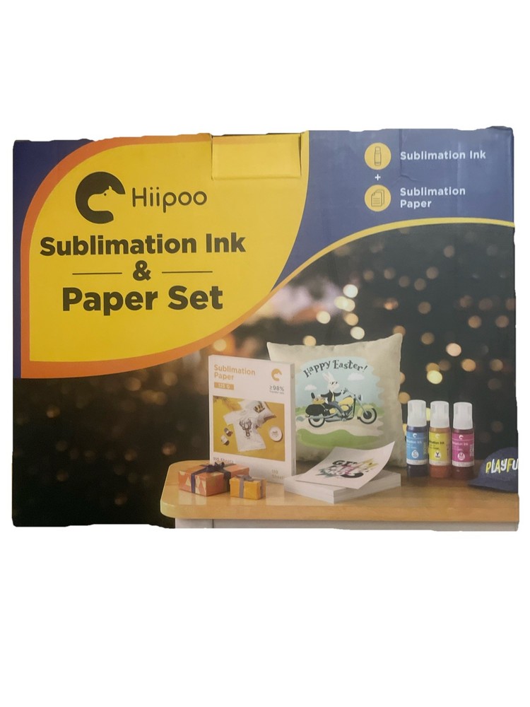 Hiipoo Sublimation Ink & Paper Set