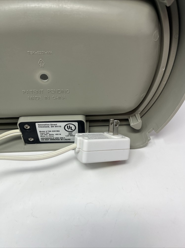 Brookstone Towel Warmer Spa TSK-5201MA Warmer Heater Tested Innovation Direct