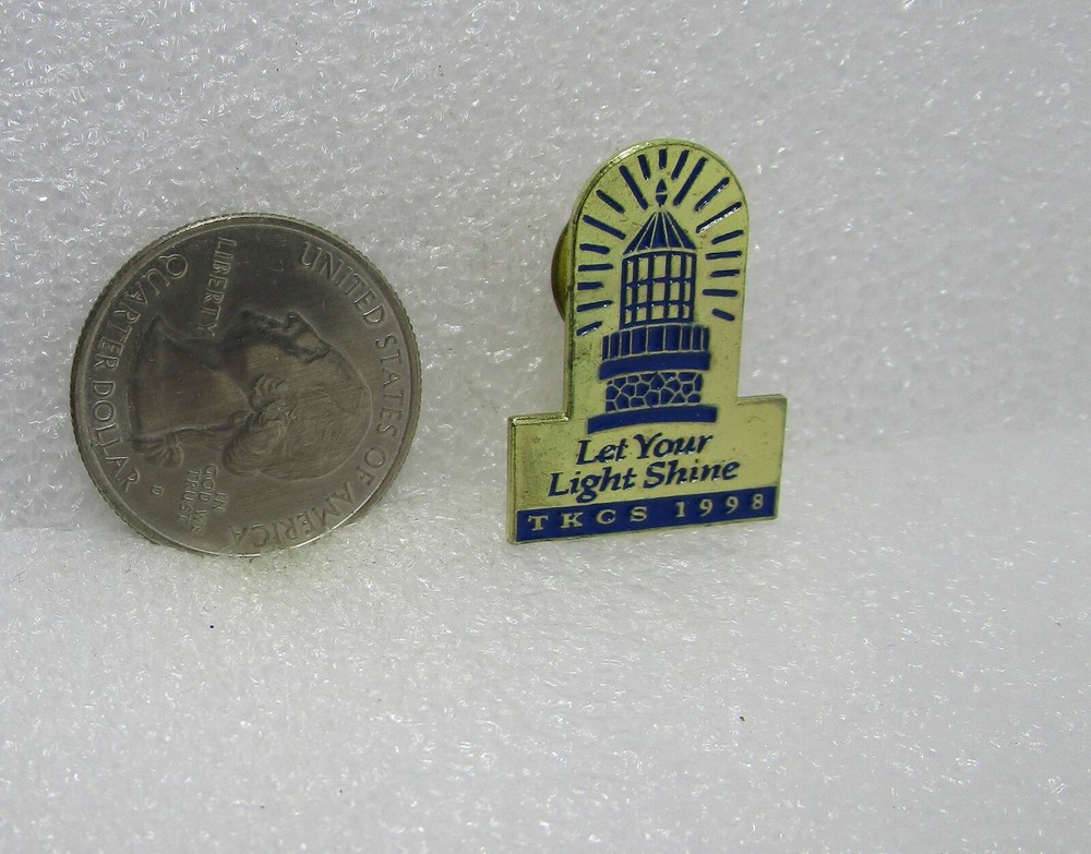 Let Your Light Shine TKCS 1998 Pin