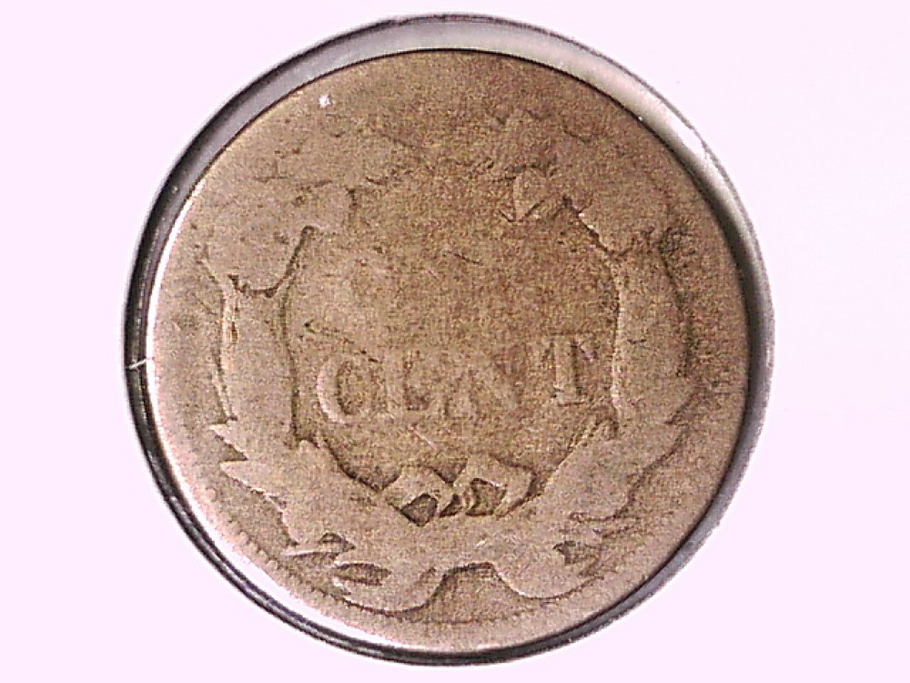 1858 Flying Eagle Cent Genuine Raw Ungraded 01147