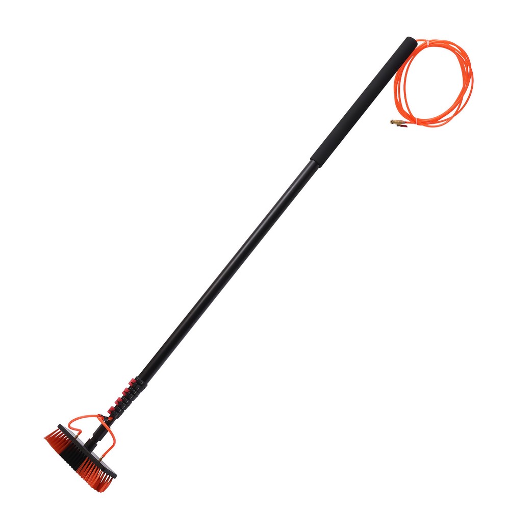 Solar Panel Cleaning Brush & Pole Kit Window Cleaner Solar Panel Cleaning System