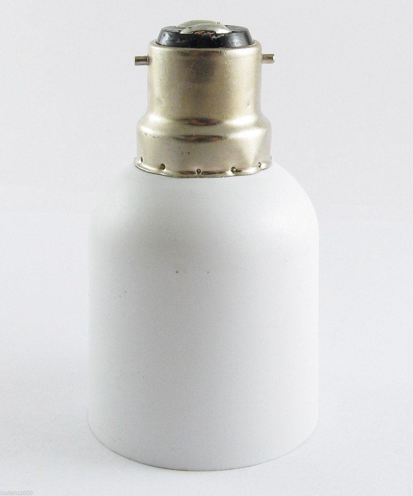 B22 to E40 Socket Base LED Halogen CFL Light Bulb Lamp Adapter Converter Holder
