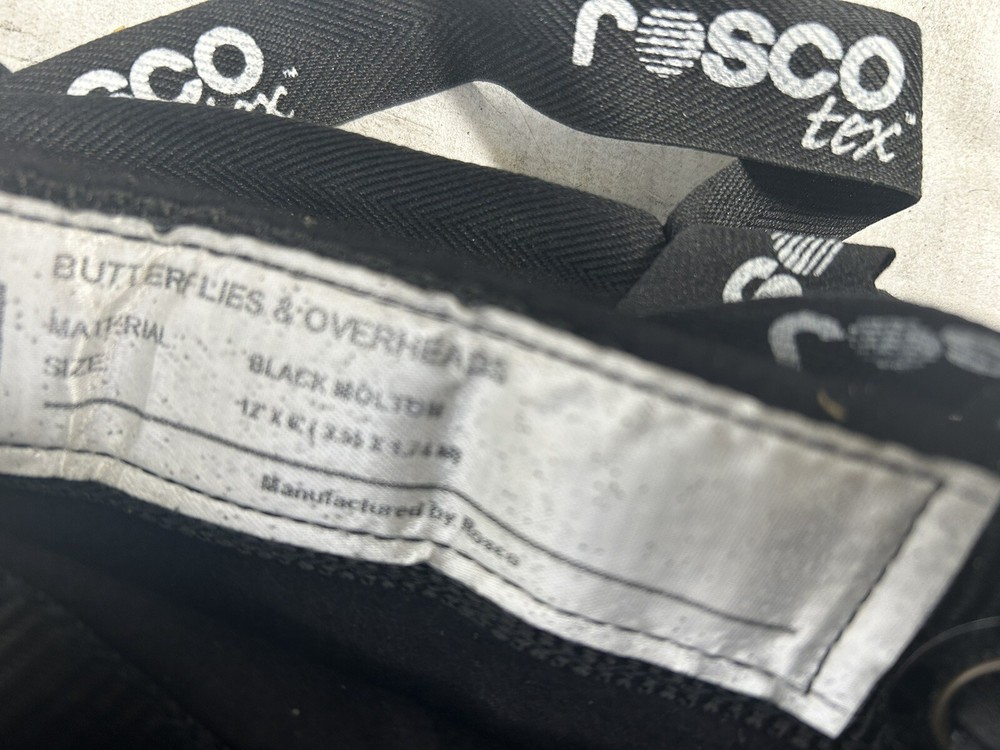 12x6 Rosco Blackout for Butterfly Frame