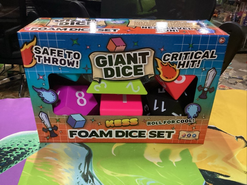 Giant Dice Foam Dice Set
