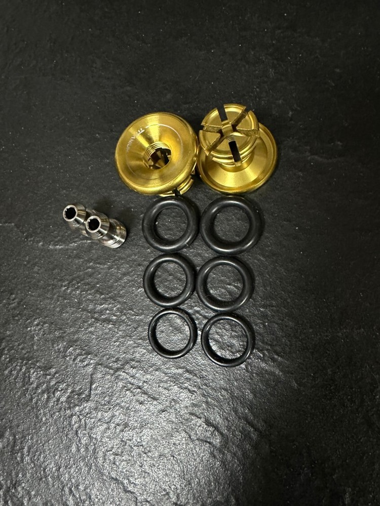 Titanium-DX Titanium handlebar cap screws
