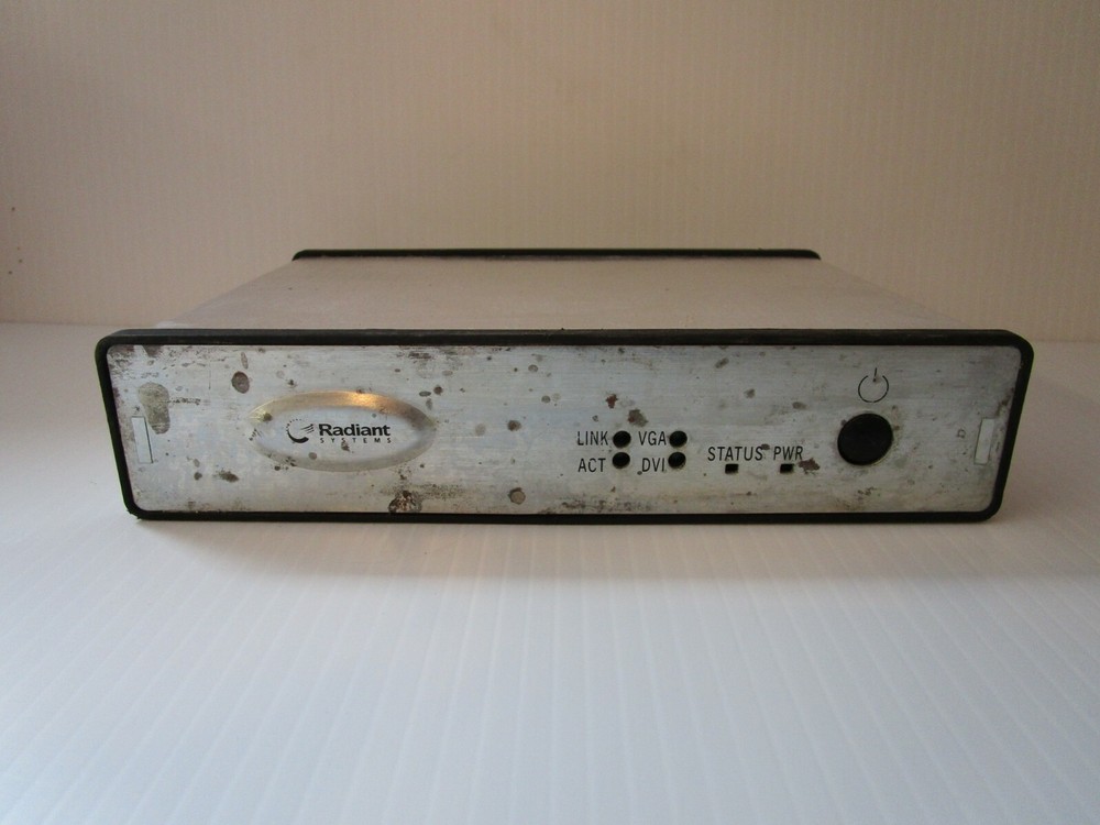 Radiant Systems Series No: 1641 Windows Embedded Standard