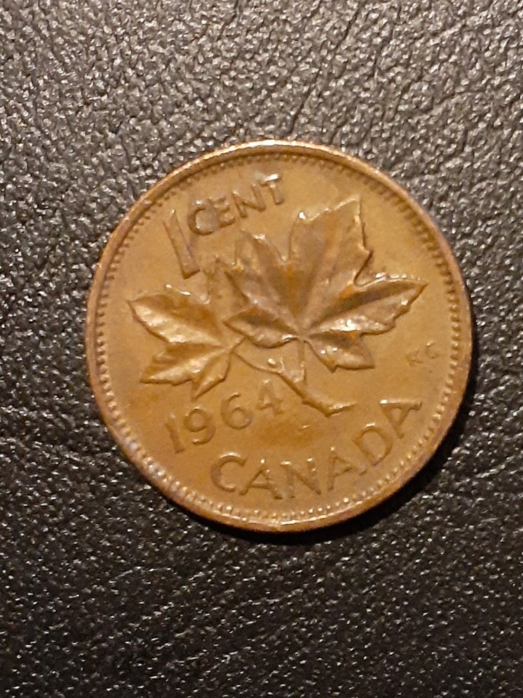 1964 Canadian Penny kg