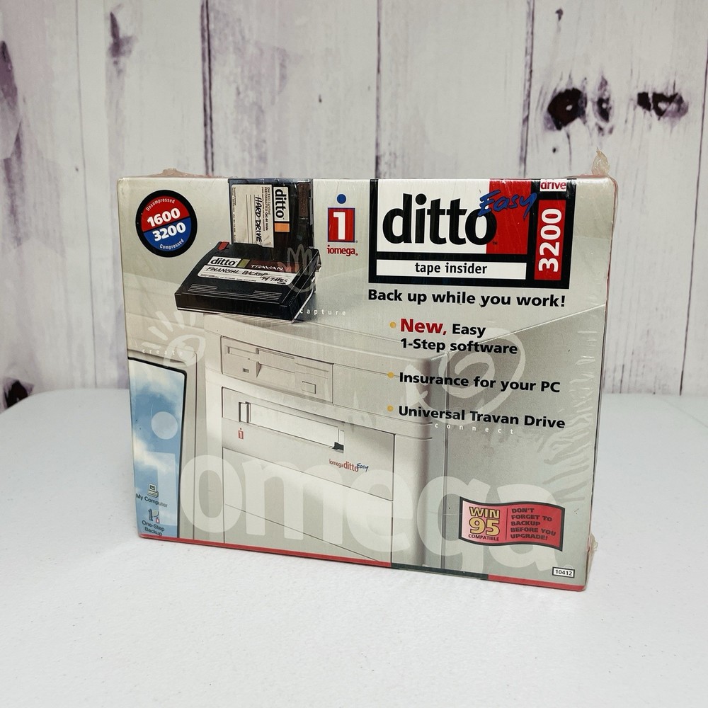 Iomega Ditto Easy 3200 Tape Drive Insider