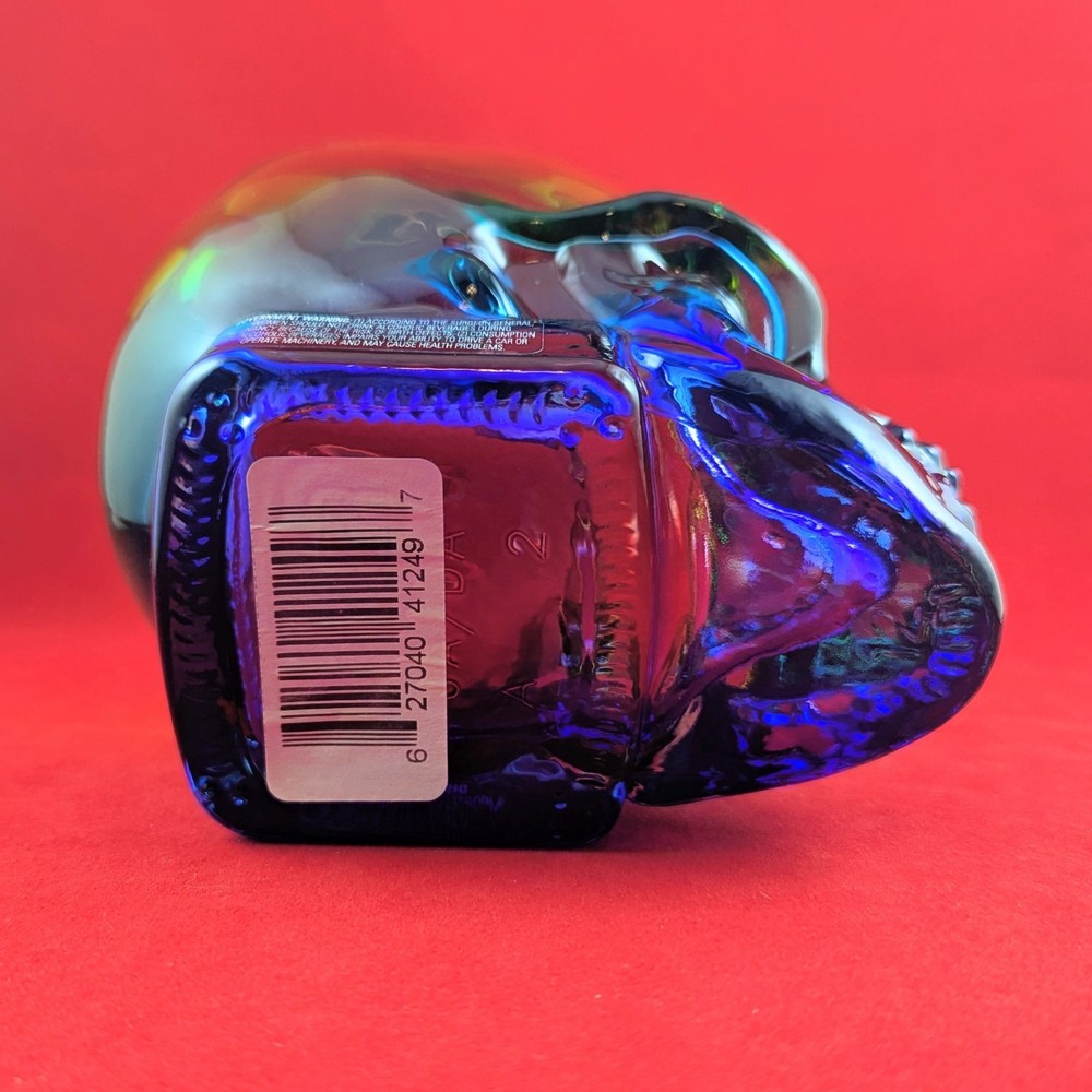 Crystal Head Vodka 750ml EMPTY SKULL BOTTLE Limited Edition Pride Rainbow NICE!