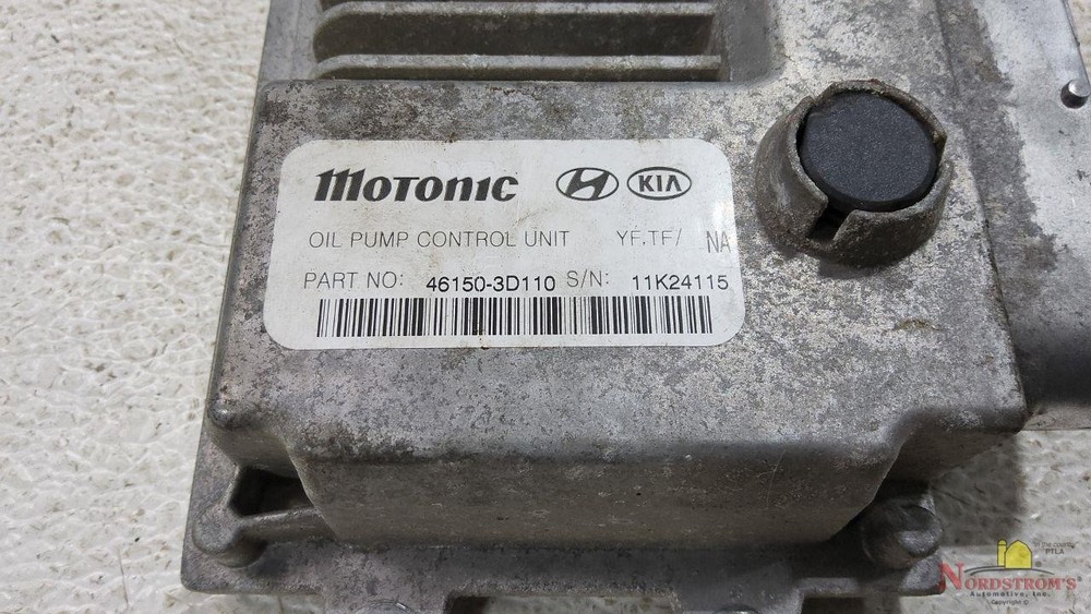 2012 Hyundai Sonata Transmission Control Module Computer