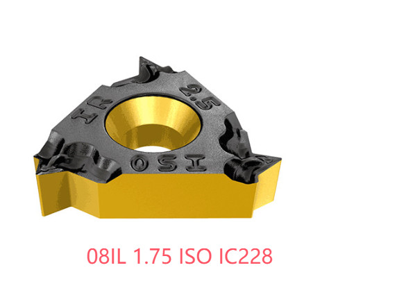 5  PCS  ORIGINAL  INSERTS   08IL 1.75 ISO IC228