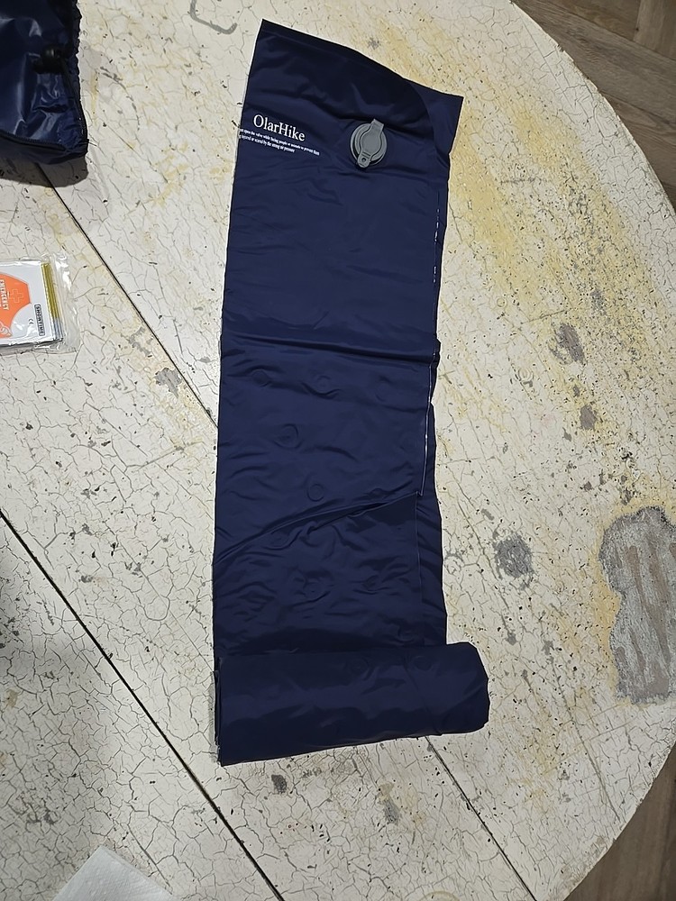 Olarhike Camping Sleeping Pad Backpacking Blue