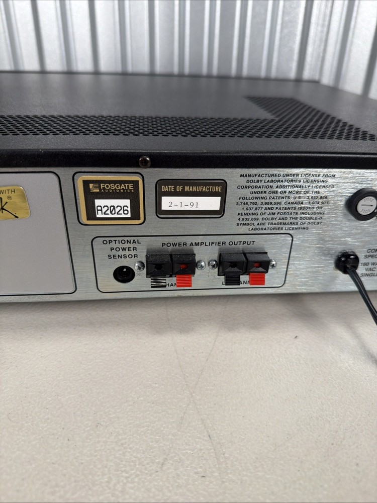 Fosgate Audionics Pro Plus Surround Processor DSL ONE - No Remote