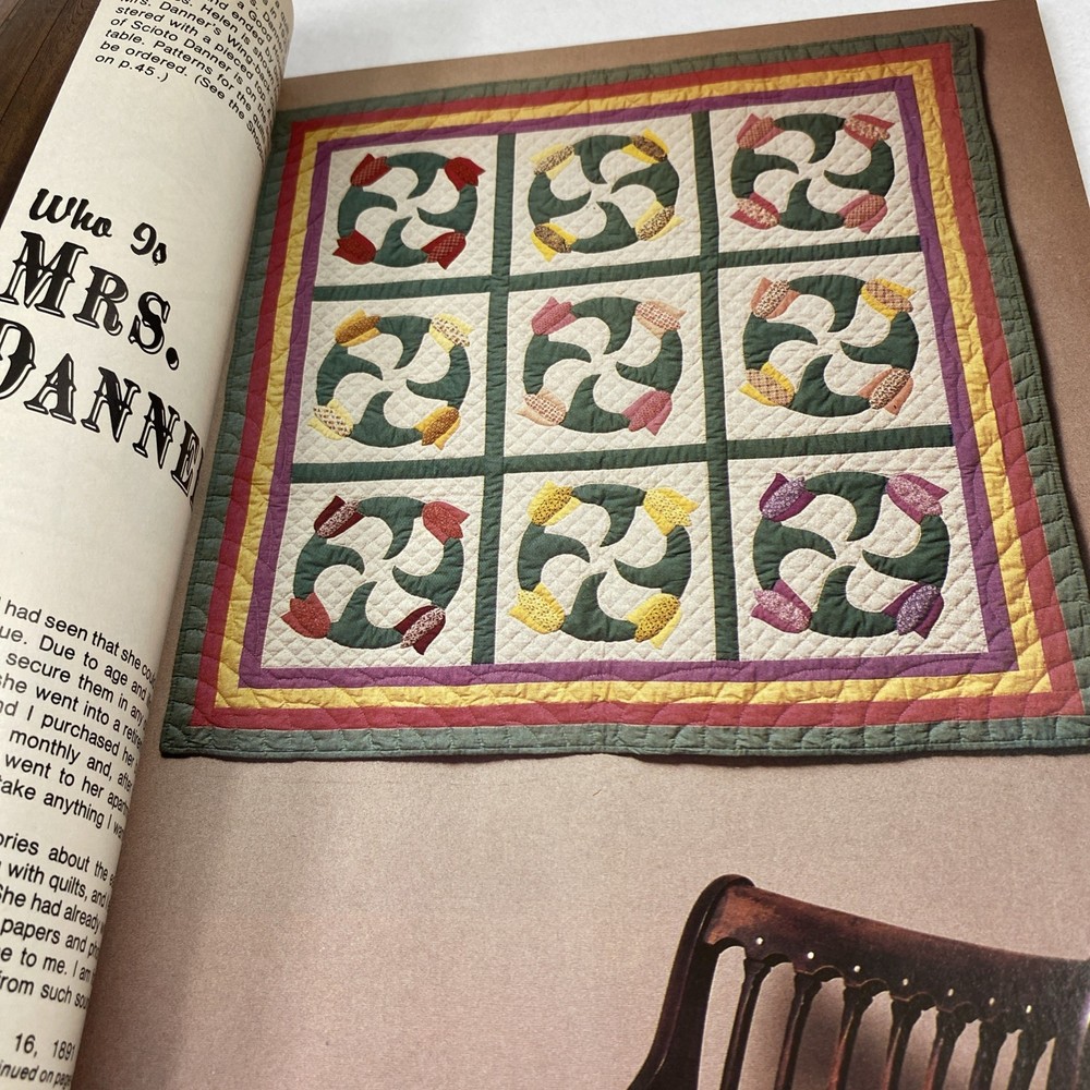 2 Lady's Circle Patchwork Quilts Magazines 1987 Vtg Quilt Patterns