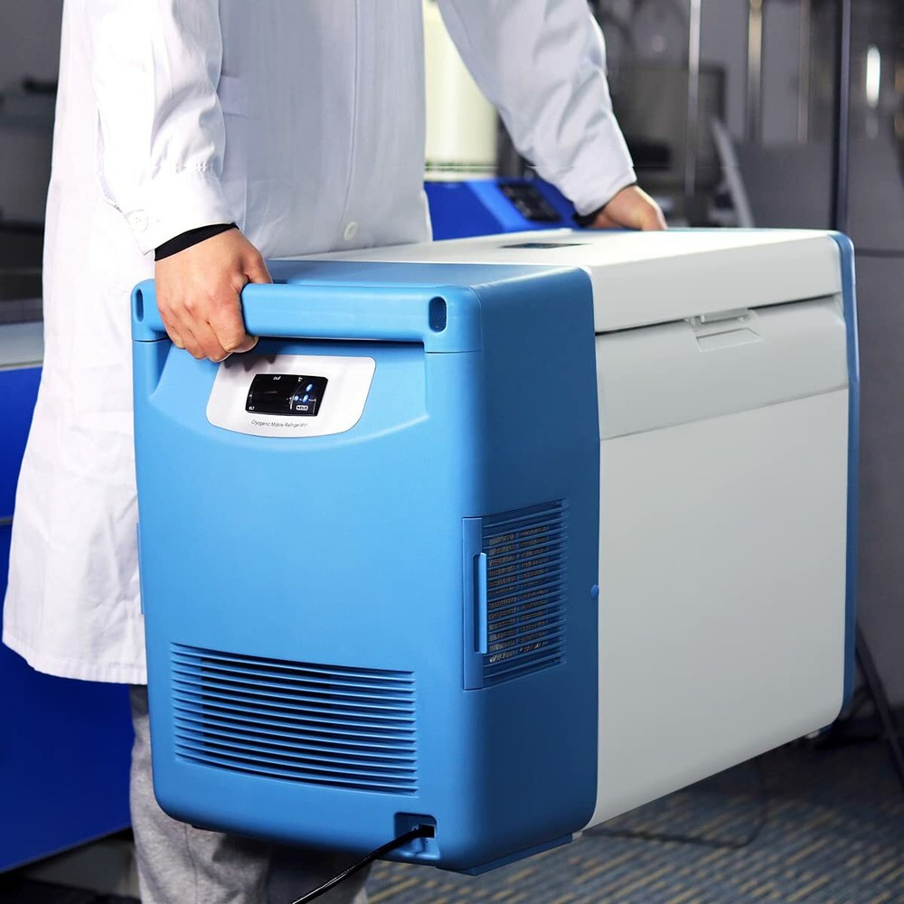 -65℃ /-85℉ 20L Portable ULT Lab Freezer Refrigerator for Sample Storage 0.7 cuft