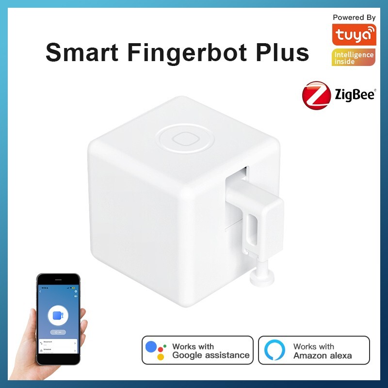 Fingerbot Plus ZigBee Fingerbot Button Switch / App Control / Alexa Google Home