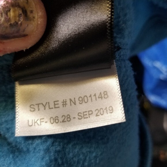 Marmot turquoise fleece 1/2 zip pullover