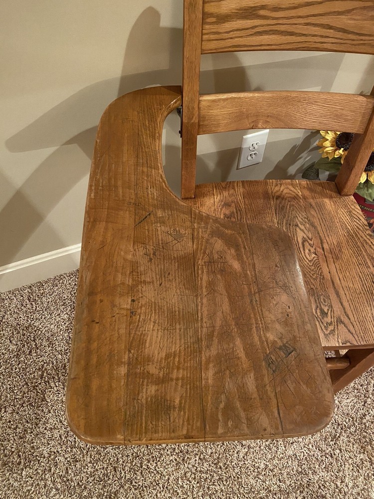 Antique 1950’s School Chair