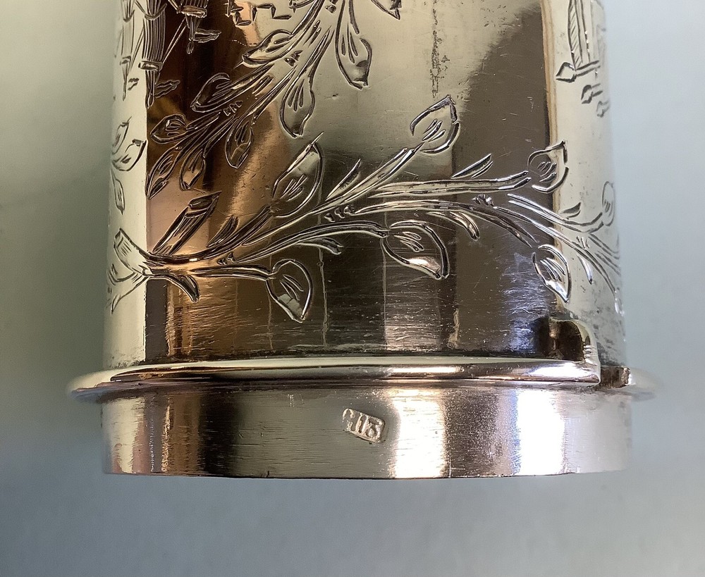 Dutch Silver .813-.835 Sugar Caster for Export 6”H
