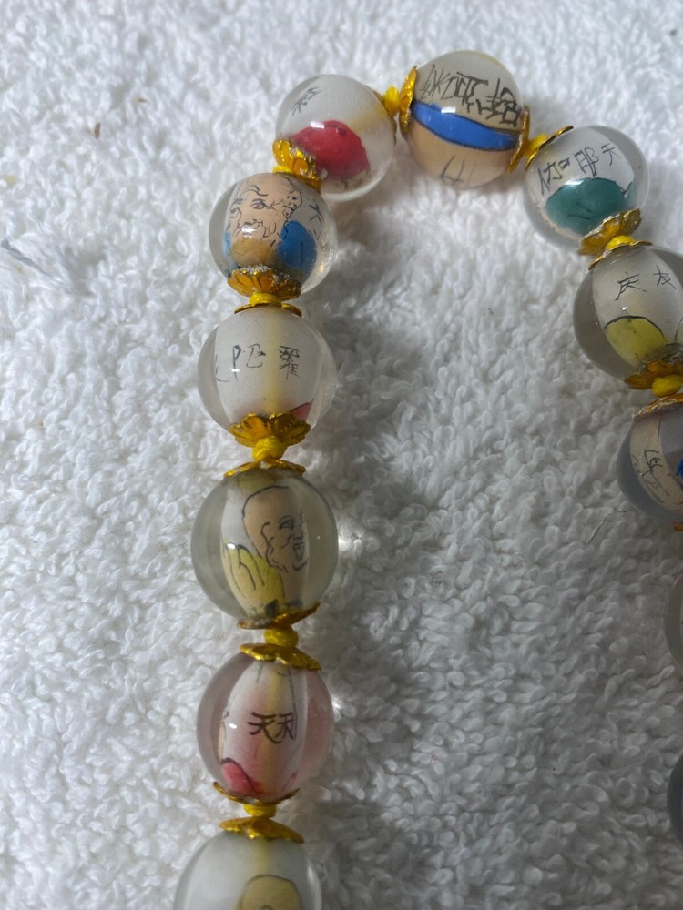 ASIAN CHARM TYPE PIECE MAYBE CARTOON CHARACTERS