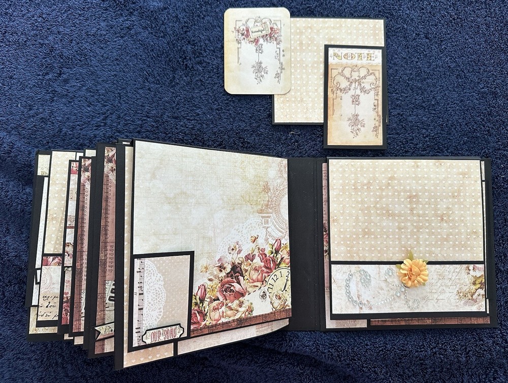 Handmade Album Using Prima Paperline