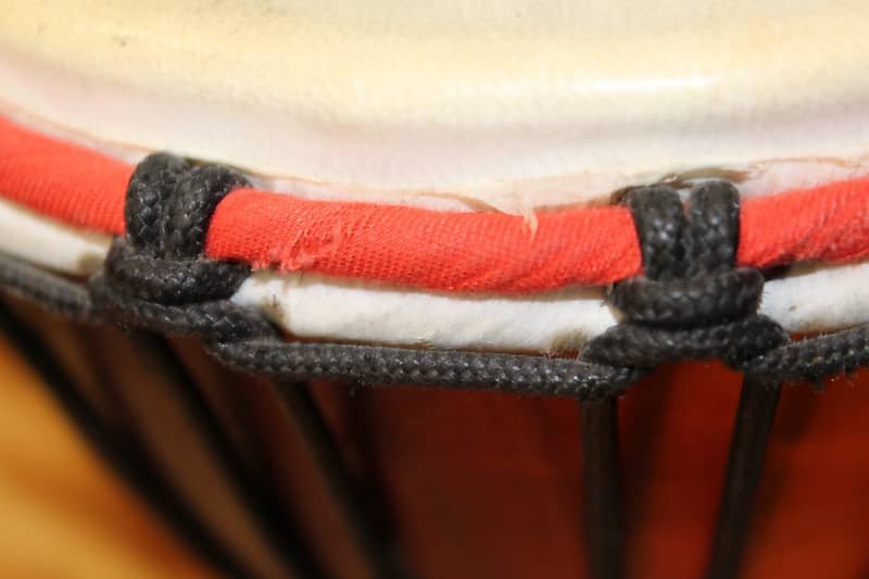 Toca Hand Percussion Red Djembe