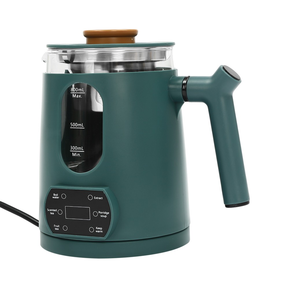 Temperature Control Electric Tea Kettle, Water Boiler & Heater green