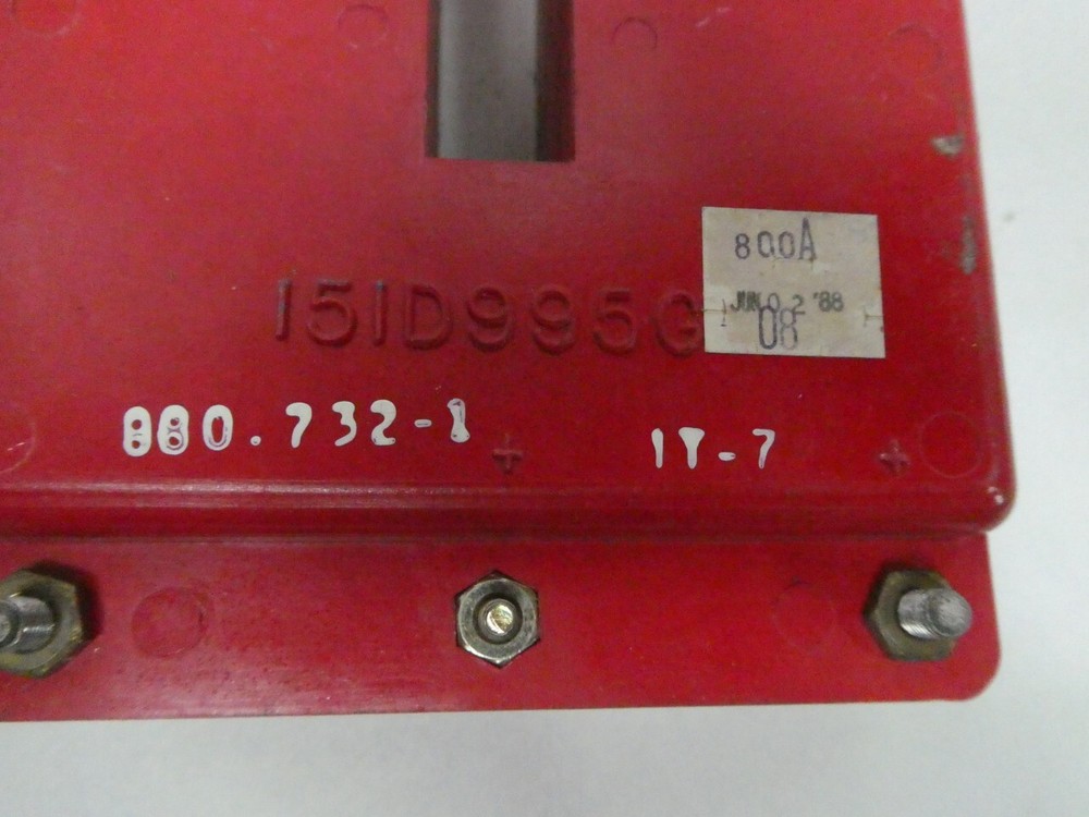Cutler Hammer 151D995G Current Transformer