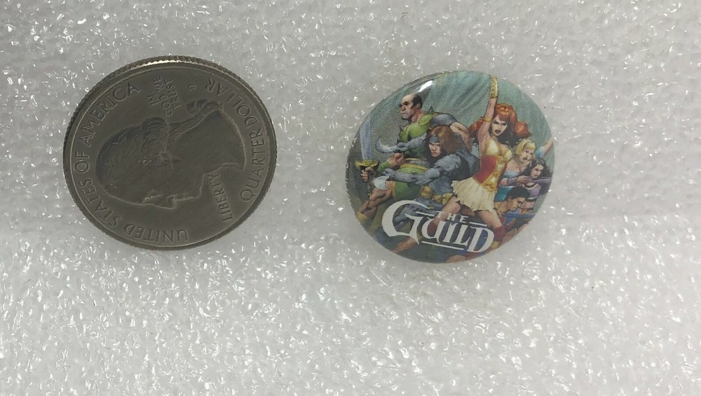 SDCC Dark Horse Comics The Guild Promo Button Pin