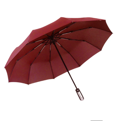 Automatic Umbrella Anti-UV Sun/Rain Windproof 3 Folding Compact Umbrella