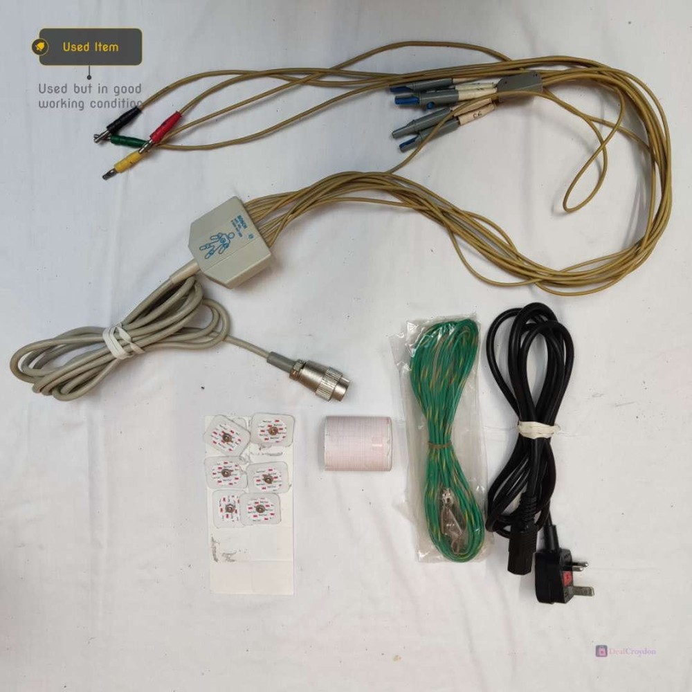 BOSCH EKG601 ELECTROCARDIOGRAPH WITH CABLES