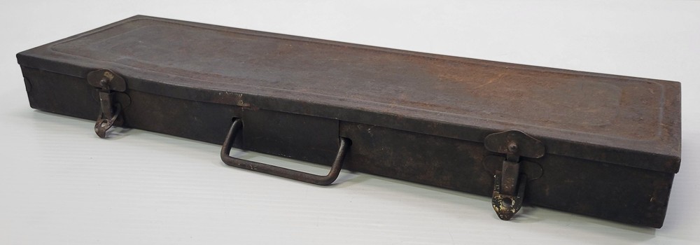*Y) Vintage Fulton Tools Replacement Socket Drive Metal Carry Case Tool Box