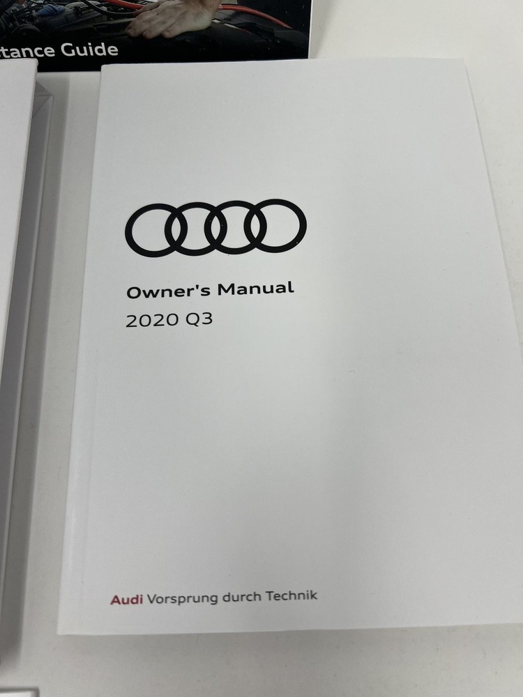2020 Audi Q3 Owners Manual OEM Complete Set